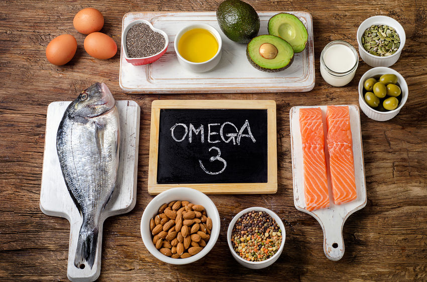 Foods rich in omega-3 fatty acids and healthy fats